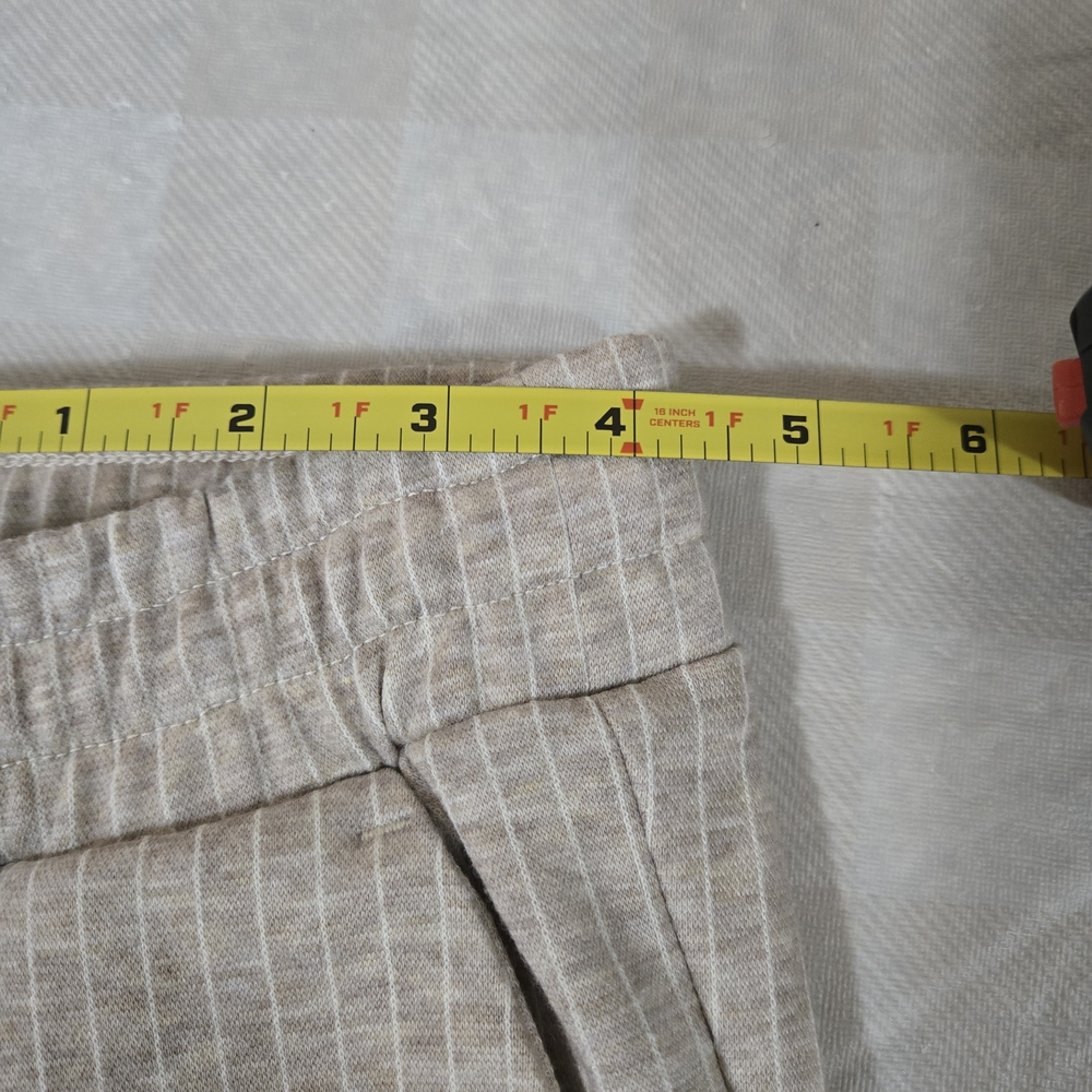 Loft Pants Pinstripe Casual Minimalist Comfort Core Loungewear Size M - Picture 7 of 9